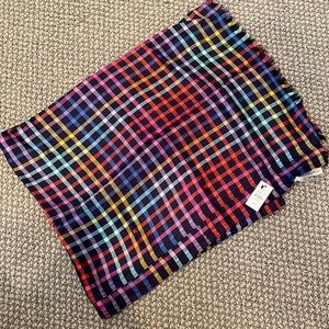 Talbots multi-colored scarf - tag on